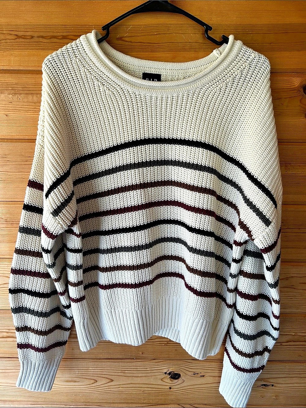 Gap Striped Cotton Sweater Size Medium